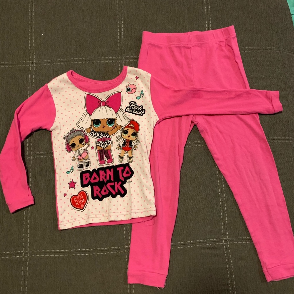 LOL Surprise Two piece pajama set size 6